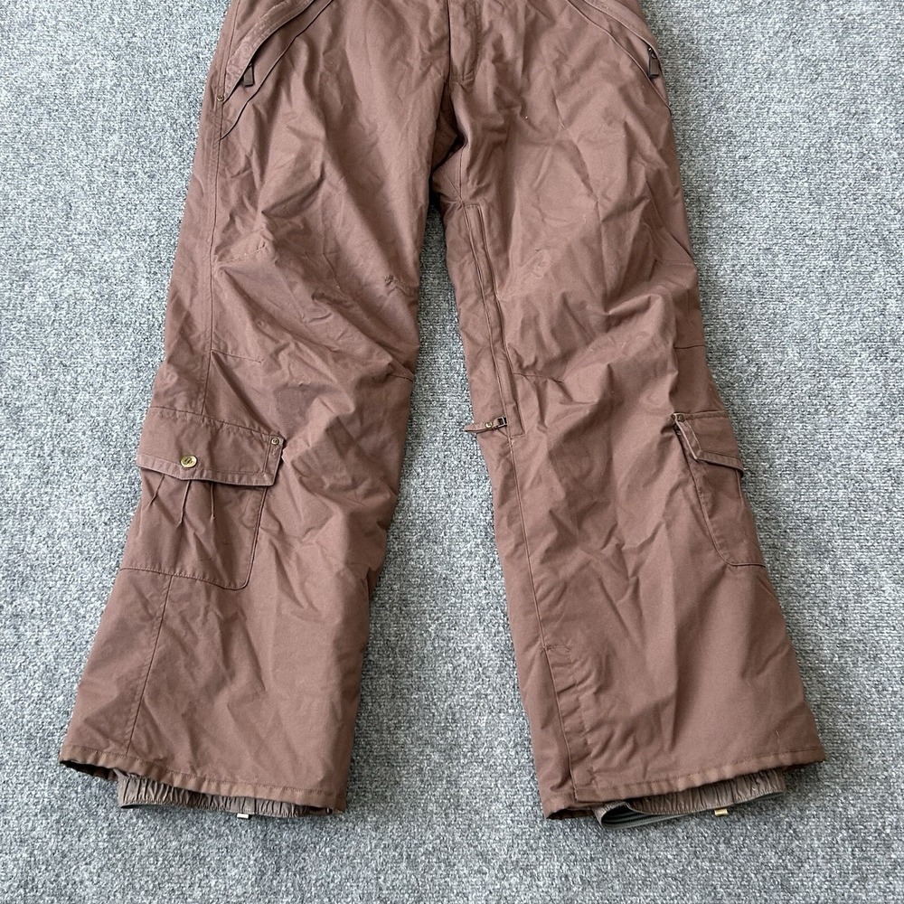 Betty Rides Pants Women Large Snowboard Snow Winter Ski 34 X 31 Chocolate Brown - Picture 7 of 16